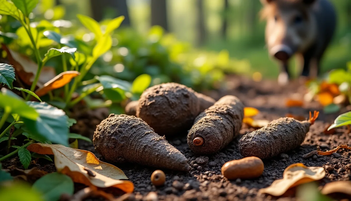Crottes de sanglier : Guide complet pour les identifier