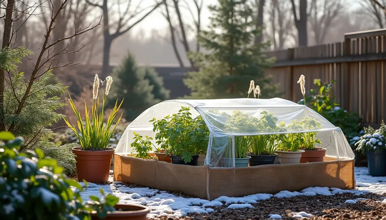Voile d’hivernage fait maison : protéger vos plantes à moindre coût