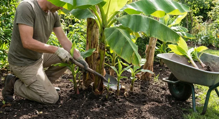 Comment éliminer facilement un rejet de bananier dans votre jardin ?