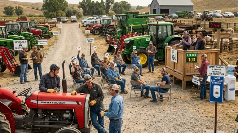 Vente agricole aux enchères : participez en toute sécurité