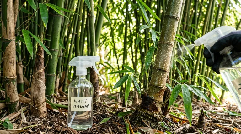 Bambou et vinaigre blanc : méthodes naturelles pour les éliminer