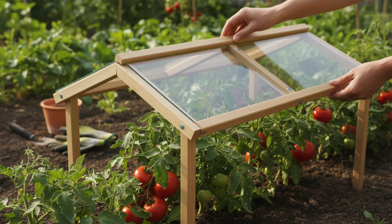 découvrez comment fabriquer un toit protecteur pour vos plants de tomates en quelques étapes simples, afin de les abriter des intempéries et favoriser leur croissance.