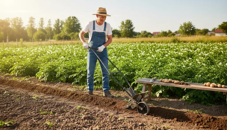 Comment planter des pommes de terre sans se fatiguer : techniques faciles